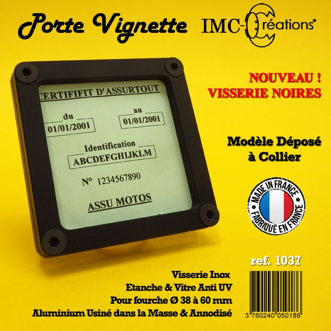 Porte vignette assurance - HD Rider