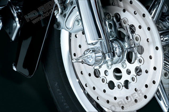 Caches axe de roue - Touring/Trikes/Dyna/Softail/Sportster/Super Glide/Wide Glide/V-Rod/Street