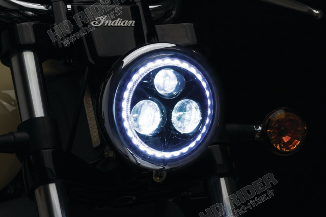 Feu à LED Orbit Vision - Softail/Dyna/Sportster/V-Rod/Street