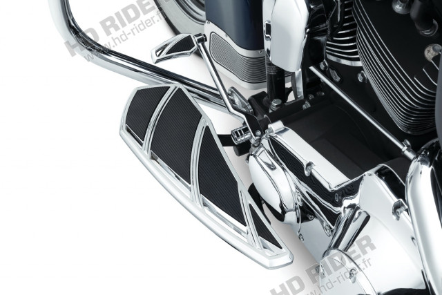 Cale-pieds pilote plateau Phantom - Touring/Trike/Softail/Dyna