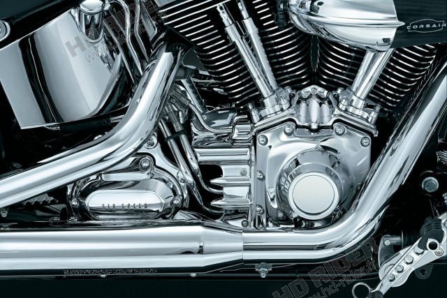 Chrome de boite de vitesse - Softail