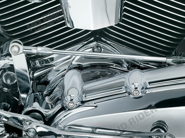 Chrome d'embase de cylindre - Touring/Dyna/Trike