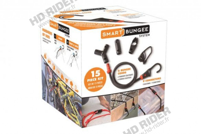 Kit Tendeurs SMART BUNGEE 15 pièces