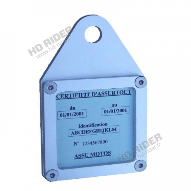 Porte vignette assurance