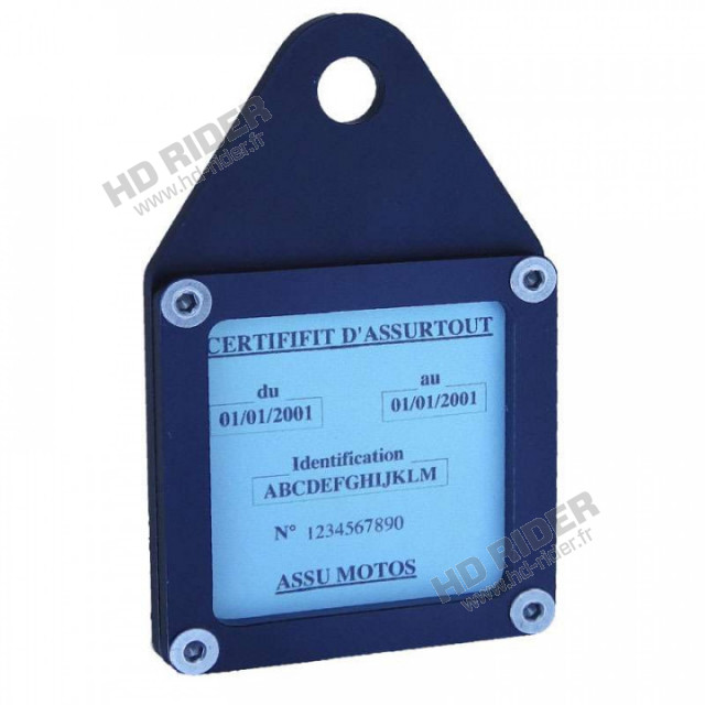 Porte vignette assurance