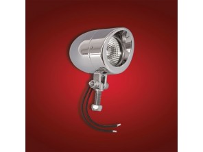 Mini feu halogène chromé 12V 50W