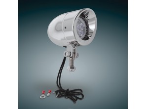 Mini feu led chromé 12V 7W