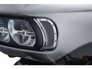Garnitures de prise d'air de phares Mesh - Road Glide