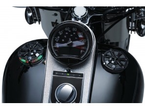 Bouchon de réservoir avec indicateur Alley Cat - Road King/Softail/Dyna/Freewheeler/FXR