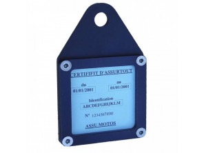 Porte vignette assurance