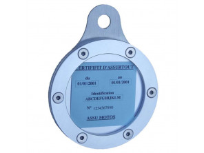 Porte vignette assurance