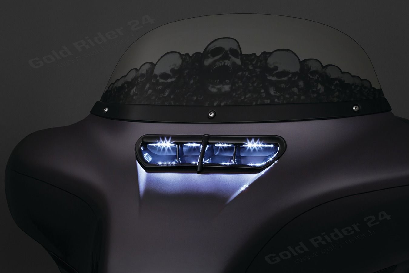 Chrome de ventilation lumineuse - Touring