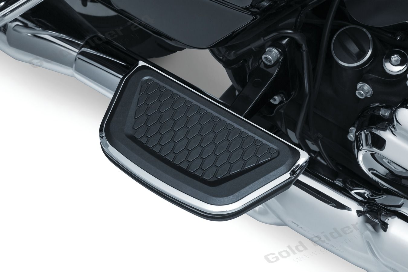 Insert cale-pieds passager Hex - Touring/Trike/Softail/Dyna