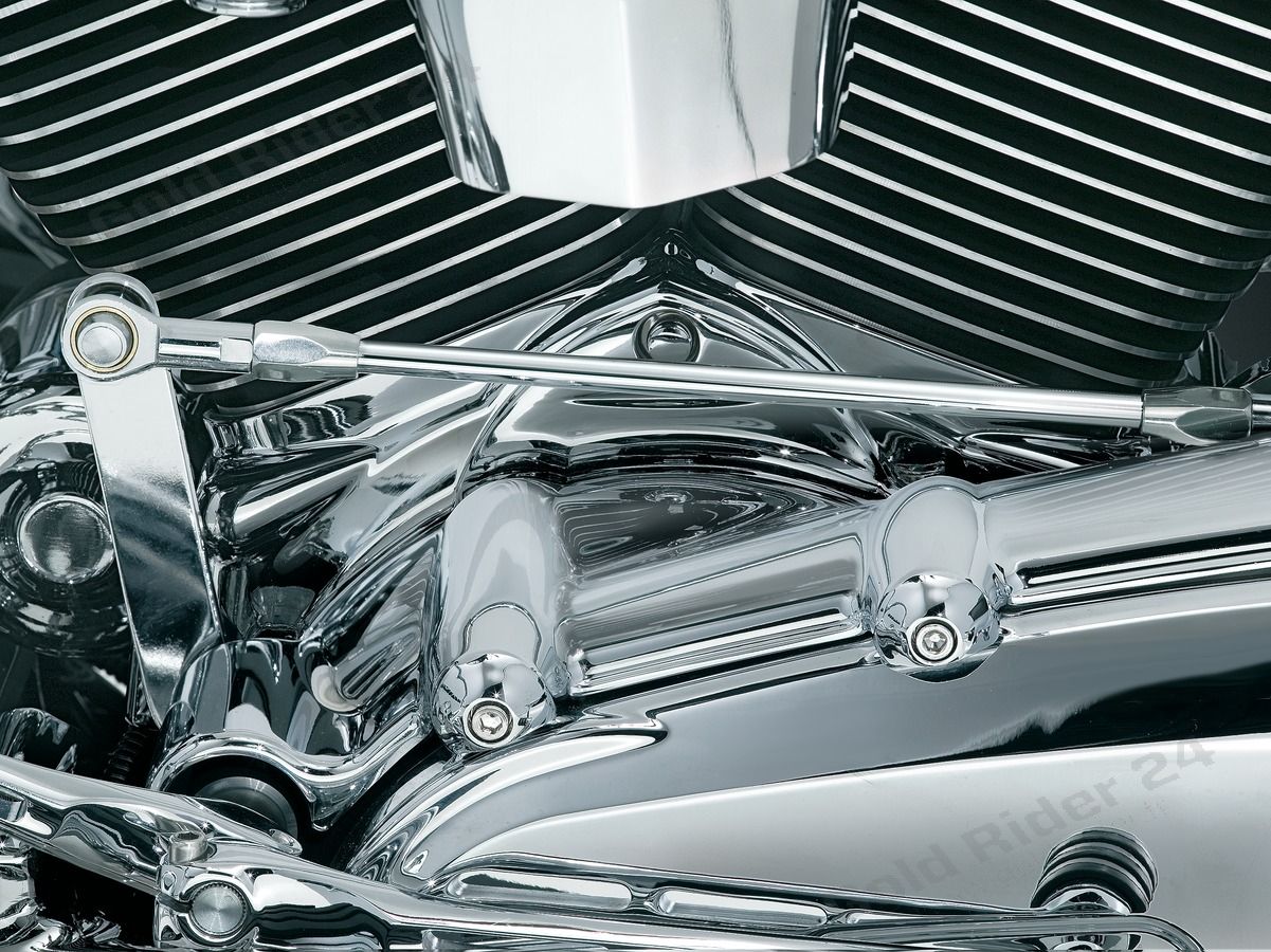 Chrome d'embase de cylindre - Touring/Dyna/Trike