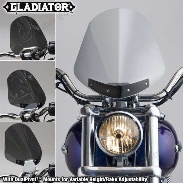 Pare-brise Gladiator - Dyna/Softail