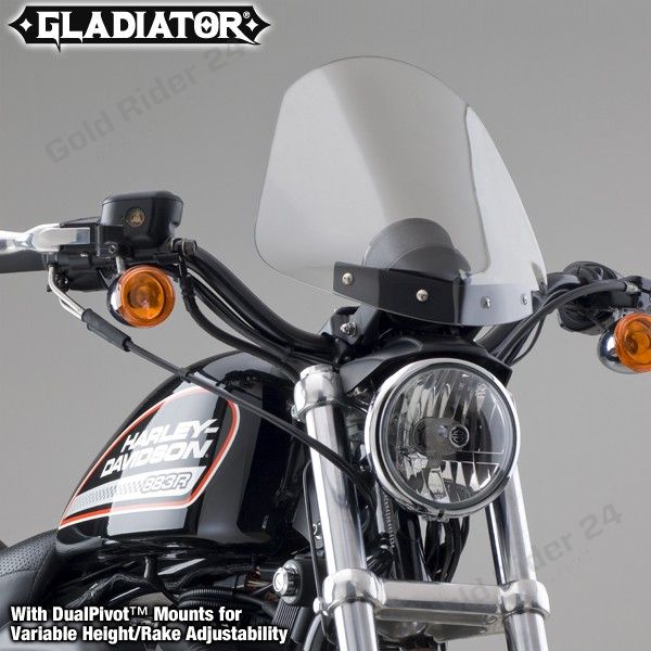 Pare-brise Gladiator - Sportster/Dyna