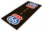 Tapis de décoration "Route 66"